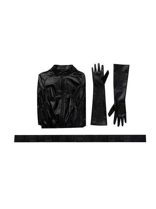 The Dark Knight Rises Catwoman Halloween Cosplay Costume Set Without Boots Without Mask