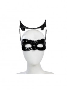 The Dark Knight Rises Catwoman Halloween Cosplay Accessories Black Mask
