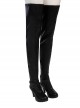 The Dark Knight Rises Catwoman Halloween Cosplay Accessories Black Boots