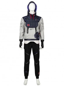 Game Valorant Iso Li Zhao Yu Halloween Cosplay Costume Full Set