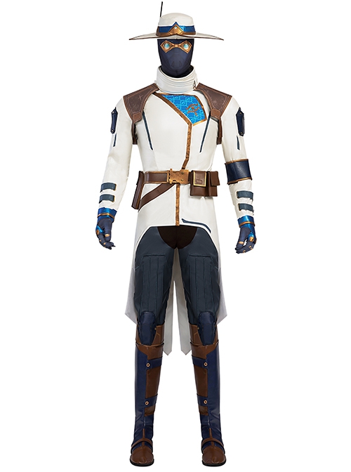 Game Valorant Cypher Halloween Cosplay Accessories Long Boots