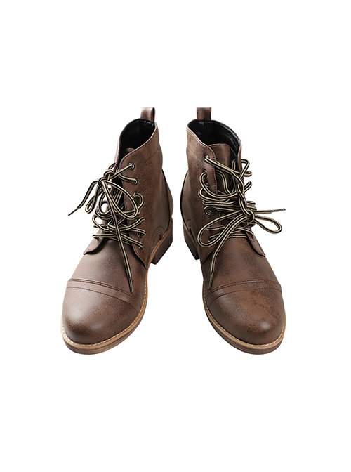 Movie Wonka Willy Wonka Halloween Cosplay Accessories Brown Shoes