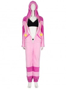 Game Street Fighter 6 Han Juri New Skin Pajama Version Halloween Cosplay Costume Full Set
