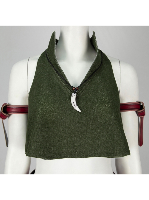 Game Final Fantasy VII Ever Crisis Tifa Lockhart Halloween Cosplay Costume Set Without Boots Without Props Claws