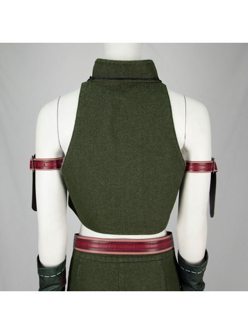 Game Final Fantasy VII Ever Crisis Tifa Lockhart Halloween Cosplay Costume Set Without Boots Without Props Claws