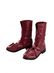 Game Final Fantasy VII Ever Crisis Tifa Lockhart Halloween Cosplay Accessories Red Boots
