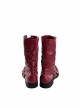 Game Final Fantasy VII Ever Crisis Tifa Lockhart Halloween Cosplay Accessories Red Boots