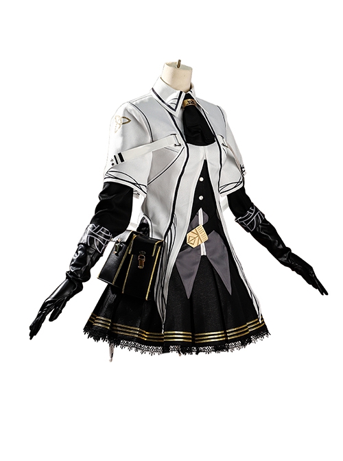 Game Arknights Arturia Skin Halloween Cosplay Costume Full Set