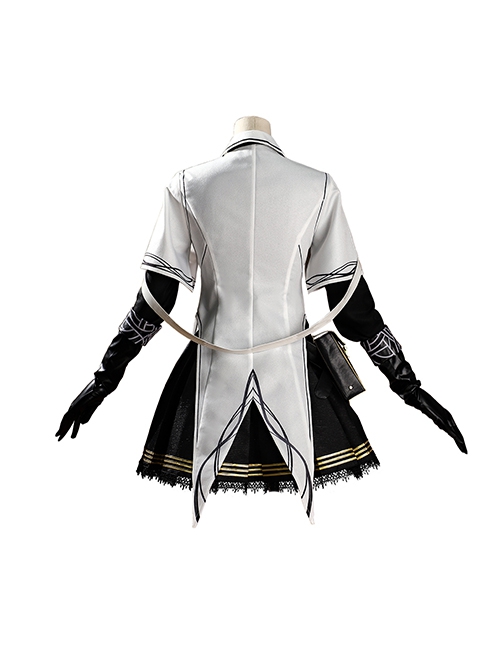 Game Arknights Arturia Skin Halloween Cosplay Costume Full Set