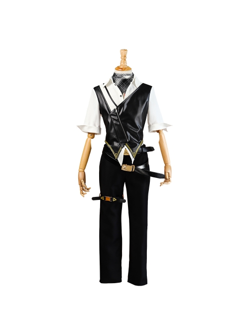 Arknights Game MłYnar Long Way Skin Halloween Cosplay Costume Set