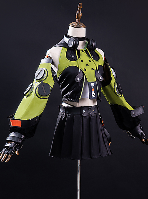 Game Zenless Zone Zero Anby Demara Halloween Cosplay Costume Set
