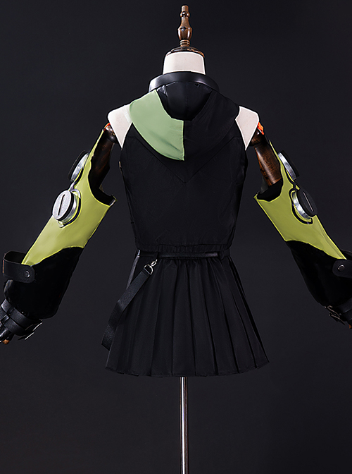 Game Zenless Zone Zero Anby Demara Halloween Cosplay Costume Set