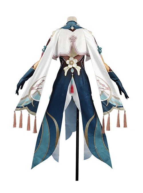 Game Honkai Star Rail Ruan Mei Halloween Cosplay Costume Set
