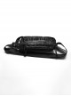 Personalized Black Nylon Large And Small Spiked Rivets Punk Style One Shoulder Brushed Backpack