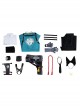 Game Zenless Zone Zero Hoshimi Miyabi Halloween Cosplay Costume Set