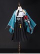 Game Zenless Zone Zero Hoshimi Miyabi Halloween Cosplay Costume Set