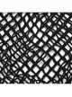 Sexy Black Super Elastic Mesh Yarn Punk Style See Through T-Shirt Suit