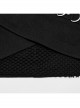 Personalized Black Cross Twill Spliced Mesh Front D Shaped Buckle With Studs Embellished With Punk Style Layered Skirt