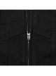 Personalized Black Cross Twill Spliced Mesh Front D Shaped Buckle With Studs Embellished With Punk Style Layered Skirt