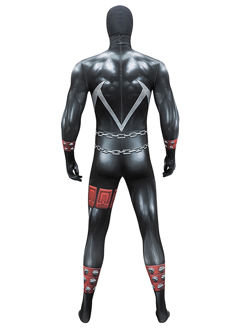 Spawn Al Simmons Bodysuit Halloween Cosplay Costume Set