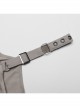 Brown Sexy Stretch Roman Knitted Cotton Gathered Lace Up Design On Both Sides Punk Style Suspender Sleeveless Dress