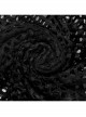 Personalized Black Hollow Mesh Stitching Soft Knitted Turtleneck Punk Style Short-Sleeved T-Shirt
