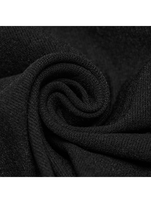 Personalized Elastic Woven Splicing Irregular Burnt Mesh Side Eyelet Decoration Punk Style Hollow Trousers