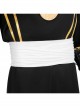 Movie Mighty Morphin Power Rangers Black Ranger Outfits Halloween Cosplay Costume Set Without Boots
