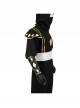 Movie Mighty Morphin Power Rangers Black Ranger Outfits Halloween Cosplay Costume Set Without Boots
