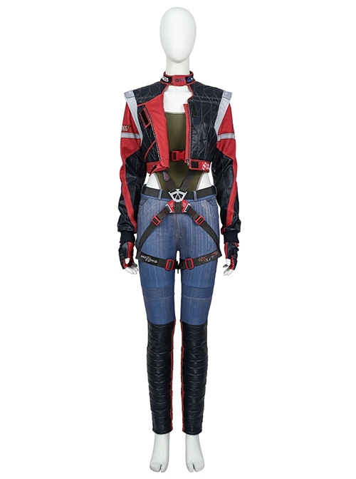 Game Cyberpunk 2077 Panam Palmer Halloween Cosplay Costume Set Without Shoes