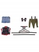 Game Cyberpunk 2077 Panam Palmer Halloween Cosplay Costume Set Without Shoes