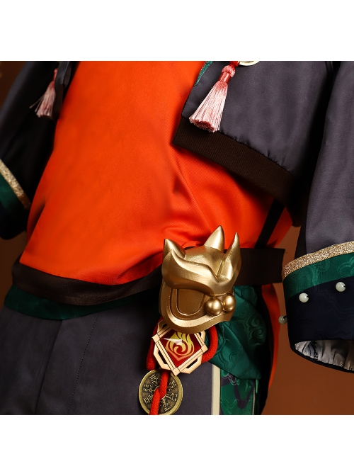 Game Genshin Impact Gaming Outfits Halloween Cosplay Costume Full Set