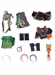 Game Genshin Impact Gaming Outfits Halloween Cosplay Costume Full Set