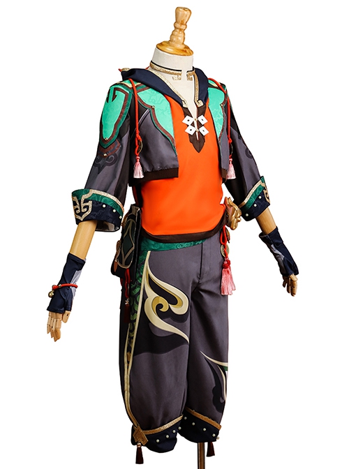 Game Genshin Impact Gaming Outfits Halloween Cosplay Costume Full Set