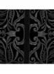 Body Shaping Black Velvet Appliqué Embroidered Back Cord Zipper Gothic Retro Corset