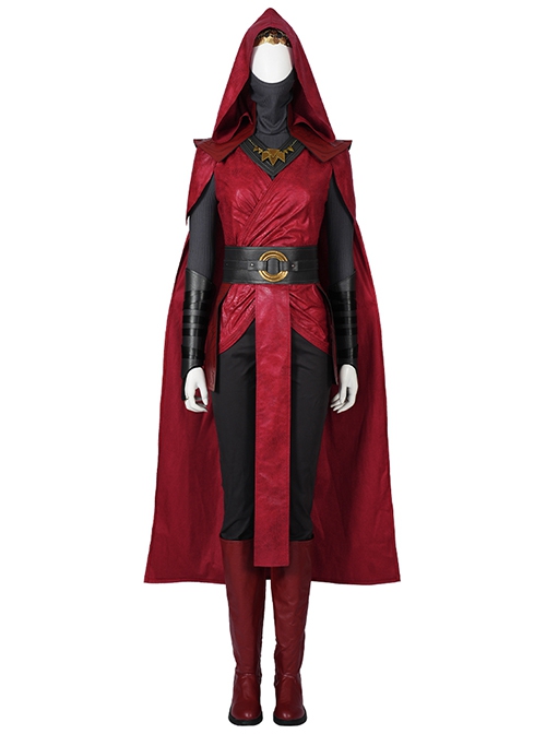 Game Star Wars Nightsisters Merrin Halloween Cosplay Accessories Red Top