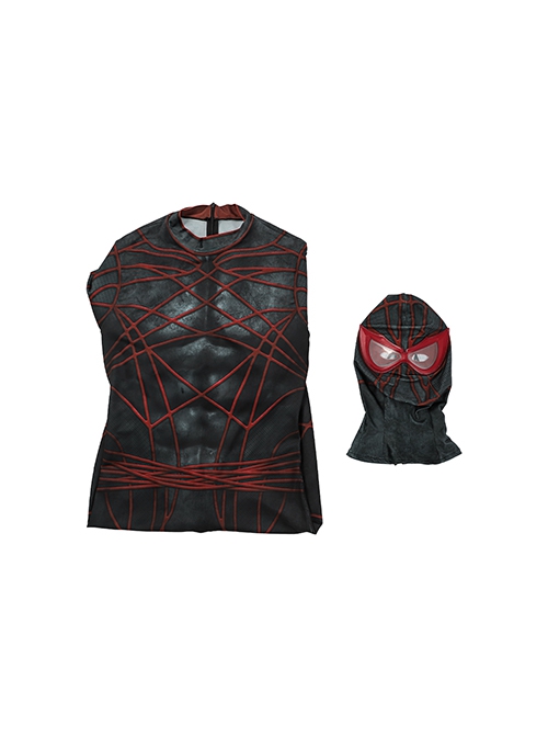 Movie Madame Web Ezekiel Sims Halloween Cosplay Costume Bodysuit Full Set