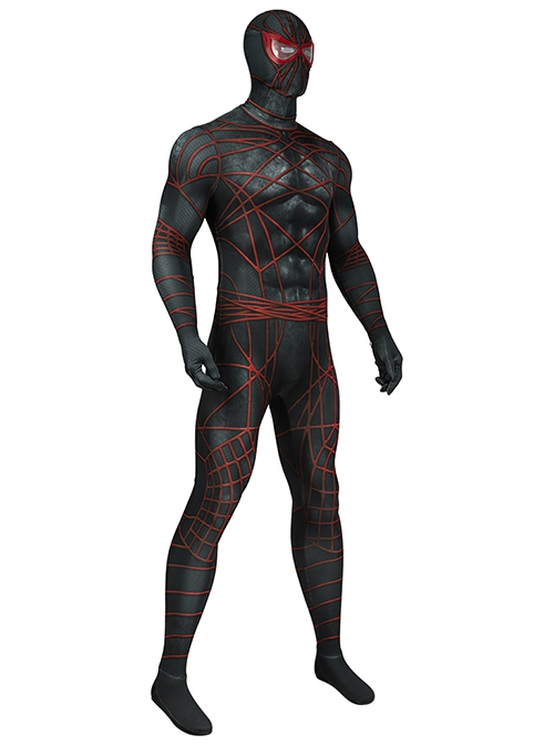 Movie Madame Web Ezekiel Sims Halloween Cosplay Costume Bodysuit Full Set