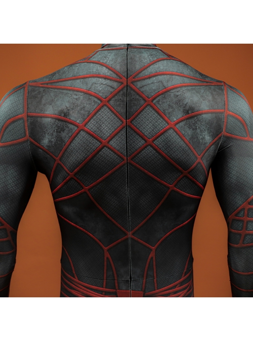 Movie Madame Web Ezekiel Sims Halloween Cosplay Costume Bodysuit Full Set