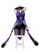 Game Honkai Star Rail Black Swan Outfit Halloween Cosplay Costume Full Set