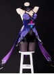 Game Honkai Star Rail Black Swan Outfit Halloween Cosplay Costume Full Set