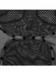 Sexy Black Stretch Mesh Patchwork Knitted Taped Punk Style Short Sleeved Bodysuit