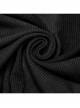 Sexy Black And Gray Simple Elastic Thread Print Adjustable Bust Strap Gothic Corset