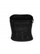 Sexy Black And Gray Simple Elastic Thread Print Adjustable Bust Strap Gothic Corset