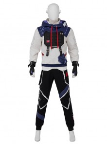 Game Valorant Iso Halloween Cosplay Costume Set Without Shoes