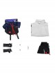 Game Valorant Iso Halloween Cosplay Costume Set Without Shoes