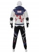 Game Valorant Iso Halloween Cosplay Costume Set Without Shoes