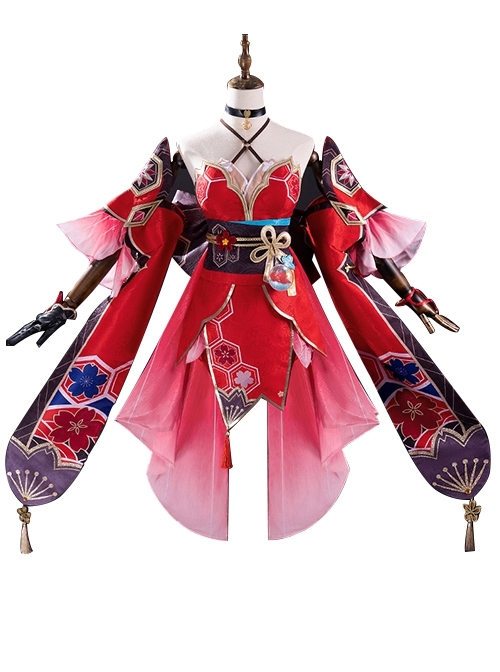 Game Honkai Star Rail Sparkle Halloween Cosplay Costume Set Without Mask