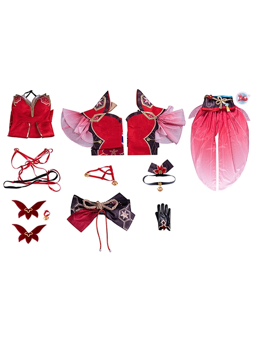 Game Honkai Star Rail Sparkle Halloween Cosplay Costume Set Without Mask