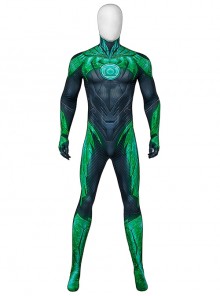 Game Suicide Squad Kill the Justice League Green Lantern Halloween Cosplay Costume Bodysuit